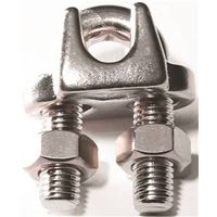 6991004 - 1/4" WR CBL CLMP SS
