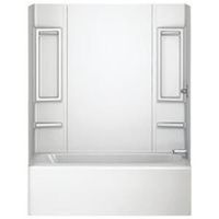 bathtub wall kit, white