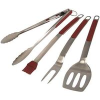 Deluxe Grill Utensil Tool Set, 8 Pc Stainless Steel