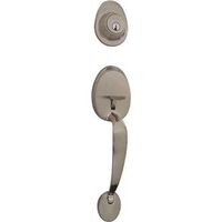 Single Cylinder 6 Way Oval Handle Set, Brass