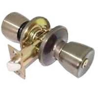tulip privacy knob antique brass