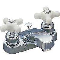 bathroom faucet, chrome plated 4in.
