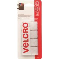 6994644 - 7/8 WHT VELCRO SQ FASTENER