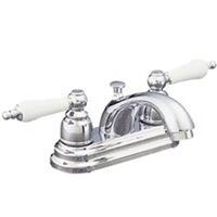 bathroom faucet, chrome plated 4in.