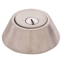 single cylinder deadbolt, stainless steel