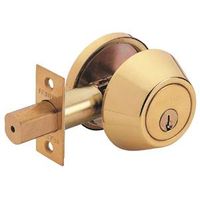6995138 - S/CYL DEADBOLT K3 PB VIS PK