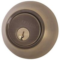 Double Deadbolt K3 Antique Brass 6 Way Visual Pack