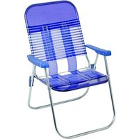 6995930 - PVC FOLDING CHAIR ROYAL BLUE