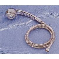 hand held shower head, chrome