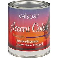 Interior Exterior Latex Paint, 1 Qt Satin Magenta Base