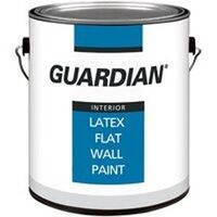 Interior Latex Wall Paint, 1 Gal Flat Clear Base