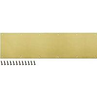Kick Plate, 8in. x 34in. Brass