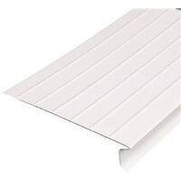 drip edge, 6in. x 10 white