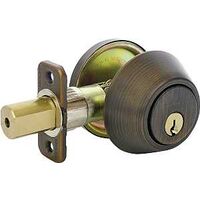 Single Cylinder Deadbolt, Venetian Bronze