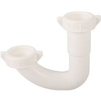 plastic j-bend, 1 1/4in.