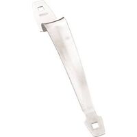 ornamental gate pull, 11in. stainless steel