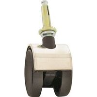 Two Wheel Stem Caster, 2in. Chrome