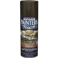 Satin Spray Paint, 12 oz Espresso