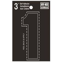 7069875 - 3IN BLACK VINYL NUMBER 1