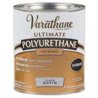 varathane premium polyurethane, 1 qt clear satin