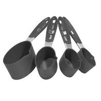 MEAS CUPS 4PC SET GRY         