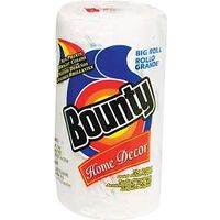 bounty big roll 75 sheet decor