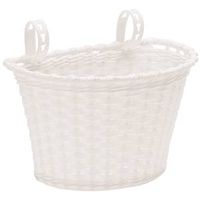 BASKET BICYCLE SMALL WHITE    