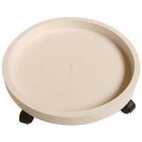 7113293 - PLASTIC PLANT DOLLY WHITE 11IN