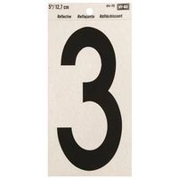 5in. reflective self adhesive #3