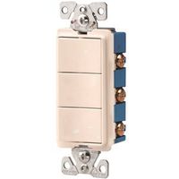 7122468 - DECO COMBO 3SINGLE SWITCHES AL