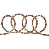rope christmas light, multi-color