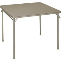Cosco Classic Folding Table 33-3/4 in W x 33-3/4 in D x 28 in H