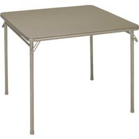 7134976 - 34IN TAUPE FOLDING TABLE