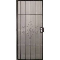 magnum security door, 30in. black