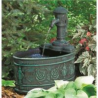 fa-c-v calabria fountain, verdigris