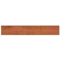 vinyl floor plank, red oak