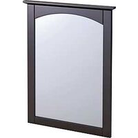 Columbia Wall Mirror, Espresso