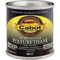Cabot Oil Based Polyurethane, 1/2 Pt Semi-Gloss