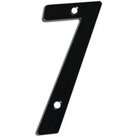 HOUSE NUMBERS 4IN - #7 BLK    