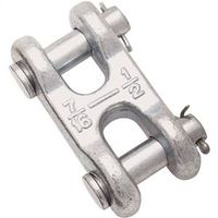 DBL CLEVIS LINK 1/2IN ZN PLT  