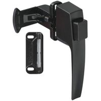 PUSHBUTTON LATCHES 1-3/4IN BLK