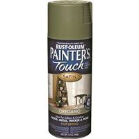 Satin Spray Paint, 12 oz Oregano
