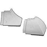 cornermate 2 way connector, white