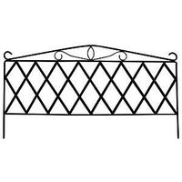 Garden Fence, 30in. x 16in. Black