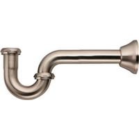 p trap, 1 1/4in. x 1 1/4in. brushed nickel