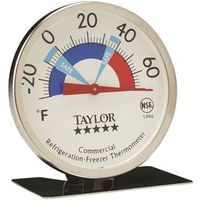 stainless steel refrigerator thermometer  