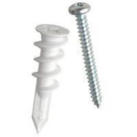 EZ Ancor Lite Drywall Anchors, 3/8in. x 1 5/16in. 20 Pk