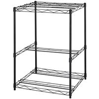 garden tool rack, black