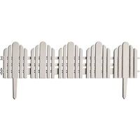 Garden Fence, 24in. x 14in. White 4 Pk