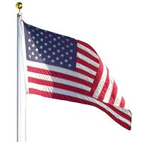 7247778 - 20FT ALUMINUM FLAG POLE KIT